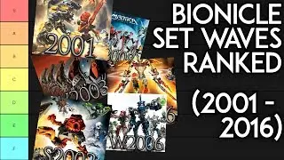 BIONICLE Set Waves Tier List (2001 - 2016)