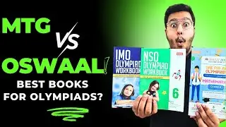 MTG v/s Oswaal Best Books for Olympiads | NSO, IMO, IEO, NCO 
