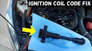 How to fix code P0351 P0352 P0353 P0354 Ignition Coil Engine Light