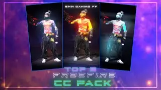 Top 5 HD FF CC XML 🔥 | New 4K Special CC Pack 🎮 