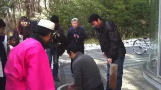 新潟大学2012年新年会 餅つき