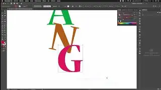 efectos con letras en Adobe Illustrator