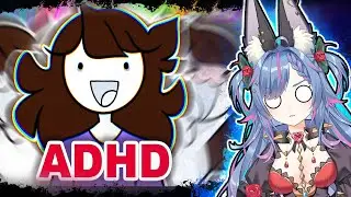 THIS VTUBER DIDNT SURVIVE ADHD Jaiden Animations ADHD reaction