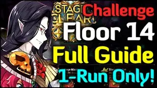 Abyss Challenge Floor 14 FULL GUIDE! Super Easy