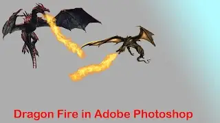 How to create Dragon Fire in Adobe Photoshop