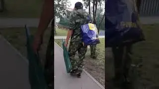 рыбалка на речке часть 3