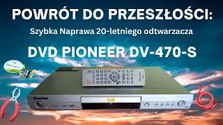 Pioneer DV-470-S Repair - Won't Start