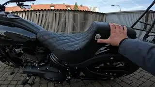 Обновка. Новое сидение для моего Low Rider S. Saddlemen San Diego Customs.