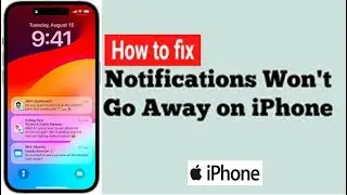 How to Fix iPhone Stuck on Notification Screen