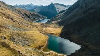Autumn in the Alps in HDR - @DJI Mavic 3 Classic Aerial Video