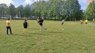 Rozgrzewka piłkarska 14 latków. @pomorskaakademiapikarskagr2241