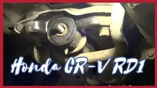 Honda CR-V RD1, замена задних  сайлентблоков передних нижних рычагов!