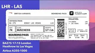 BA A350 Club Suite flight review to Las Vegas including Cathay Pacific 1st class lounge review!