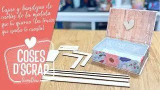 Tutorial cajas y bandejas de cartón de la medida que tu quieras (los  secretos que nadie te cuenta)