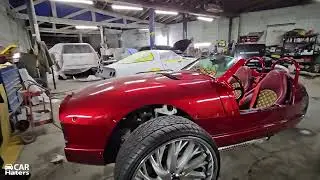 Car Buying Addicts Anonymous Meeting... at a Chop Shop?!