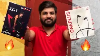 One plus Wireless Z and Boat Rockers 235 Bluetooth Unboxing