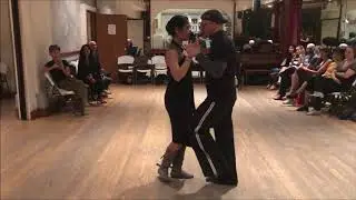 Tango Lesson: Alterations with Leader Ganchos and Follower Sacadas