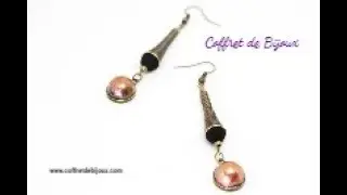 Ethniques bronze, boucles d'oreilles