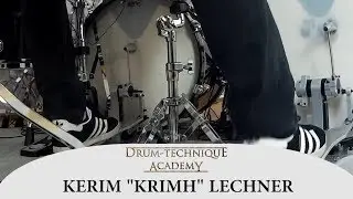 Krimh - Double Bass above 200 BPM | Drum-Technique Academy