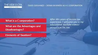 Taxes Explained - Doing Business as a C Corporation