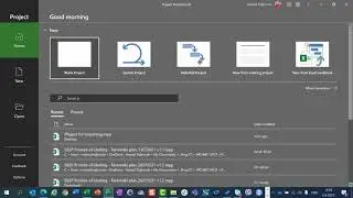 How to import Project from Project Desktop to Microsoft Project for the Web