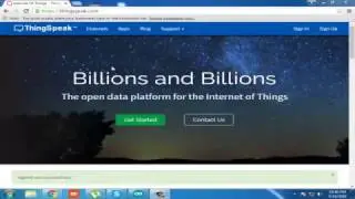 IOT Example Using Arduino UNO Ethernet Shield and ThingSpeak