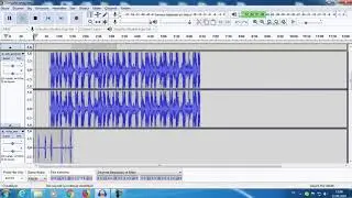 Audacity ile  Farklı sesleri karıştırmak-Filmlerdeki ses geçişleri oluşturmak