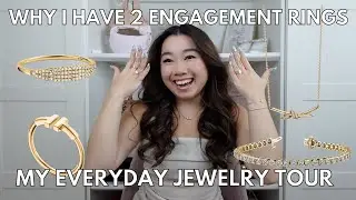 MY NEWEST ENGAGEMENT RING | EVERYDAY JEWELRY TOUR 💍✨