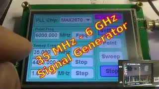 35 MHz to 6 GHz Signal Generator
