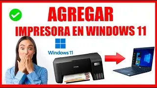 COMO INSTALAR UNA IMPRESORA EN FORMA MANUAL EN WINDOWS 11