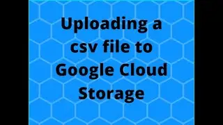 Google Storage - how to upload a file to a bucket