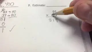 Multiplication with regrouping