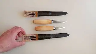 Ножи Morakniv Woodcarving 120 и 106 теперь в углеродке