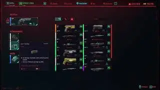 cyberpunk How to Remove  Weapon Attachments