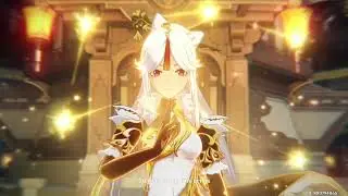 Jade Chamber vs Beisht cutscene - Genshin Impact