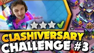 Easily 3 Star Clashiversary Challenge #3 (Clash of Clans)