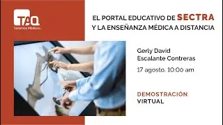 Webinar: demostración Virtual: El portal educativo de SECTRA y la educación a distancia