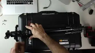 How to attach a tripod to the Pelican 1535 Air Camera Case Modification