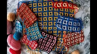 Двухсторонняя двойная филейная сетка