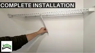 Closet Shelf Installation and Repair | ClosetMaid Wire Shelf Kit