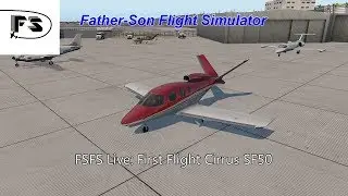 FSFS LIVE: First Flight - Cirrus SF50