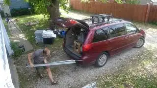 How much can minivan hold?
