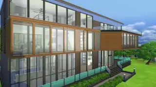 I made a cover version of the Cullen House from Twilight in The Sims 4