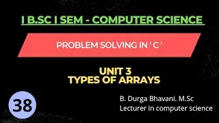Types of Arrays