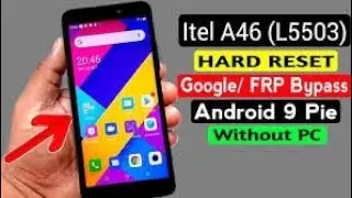itel android hard reset and frp bypass without pc software!! latest trick!!📱!!#misterrock4491tech