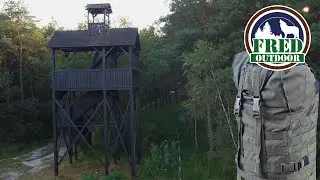 Solo Overnight In A Watchtower! 🏕