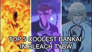 Top 5 Bankai in Bleach | #3 Will Blow Your Mind