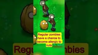 Did you know that in PLANTS vs ZOMBIES...