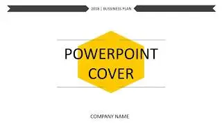 PowerPoint Tutorial - Presentation  Cover Design