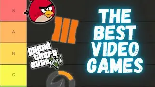 THE BEST VIDEO GAME TIER LIST